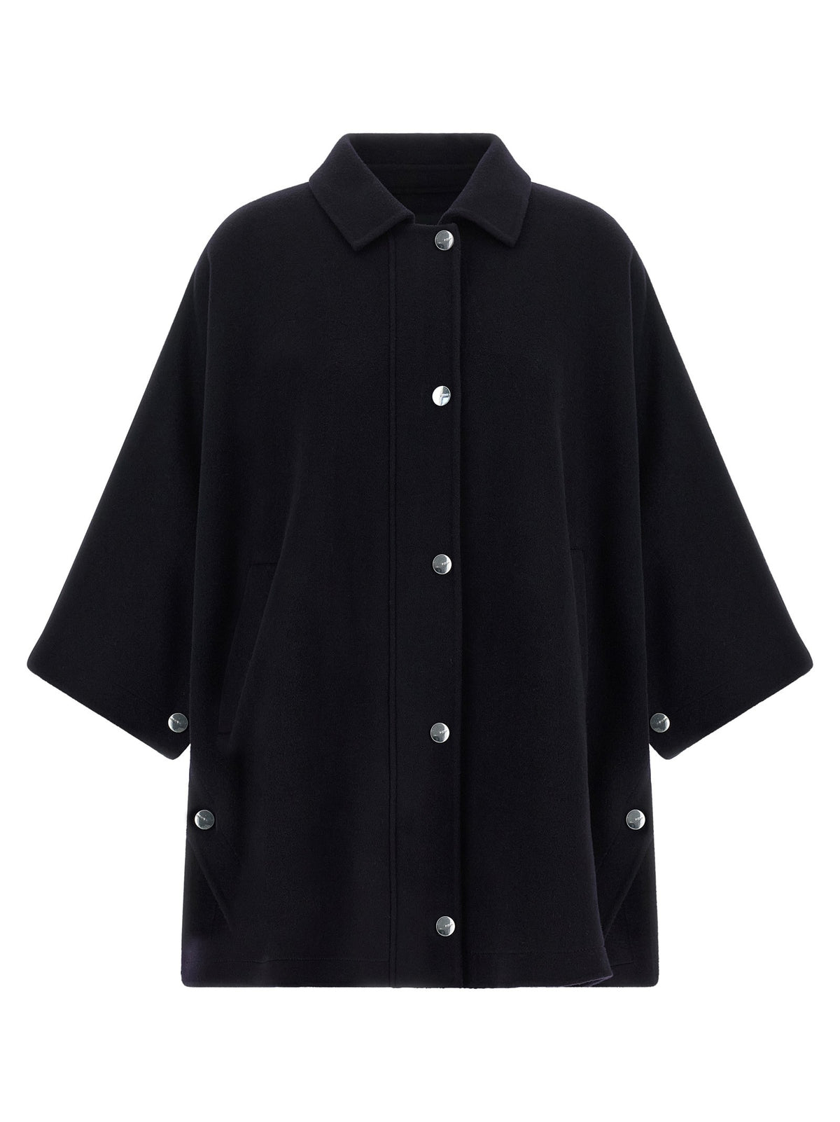 Pinko Caban Coat Blue