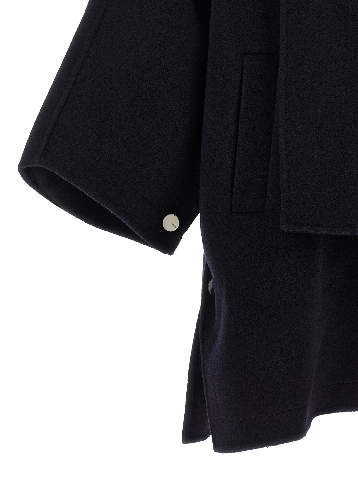 Pinko Caban Coat Blue