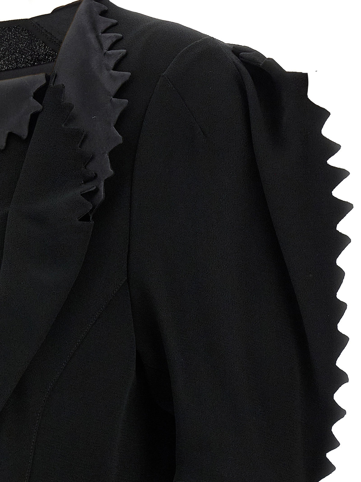 PRADA Cady Crêpe Top Black