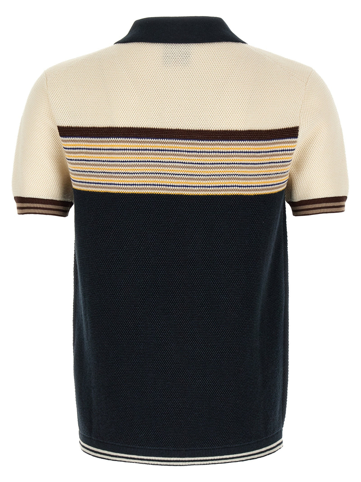 Casablanca Café Culture Polo Shirt Gold