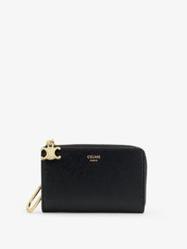 Celine Women's Calfskin Wallet Black