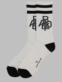 A Bathing Ape Men's Calzini Ape Head White