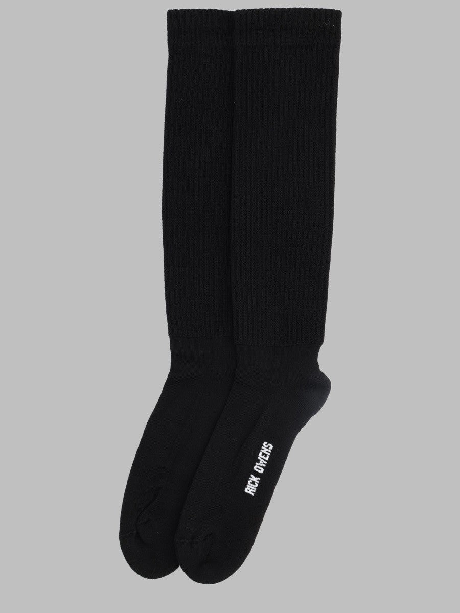 Rick Owens Men's Calzini Con Black