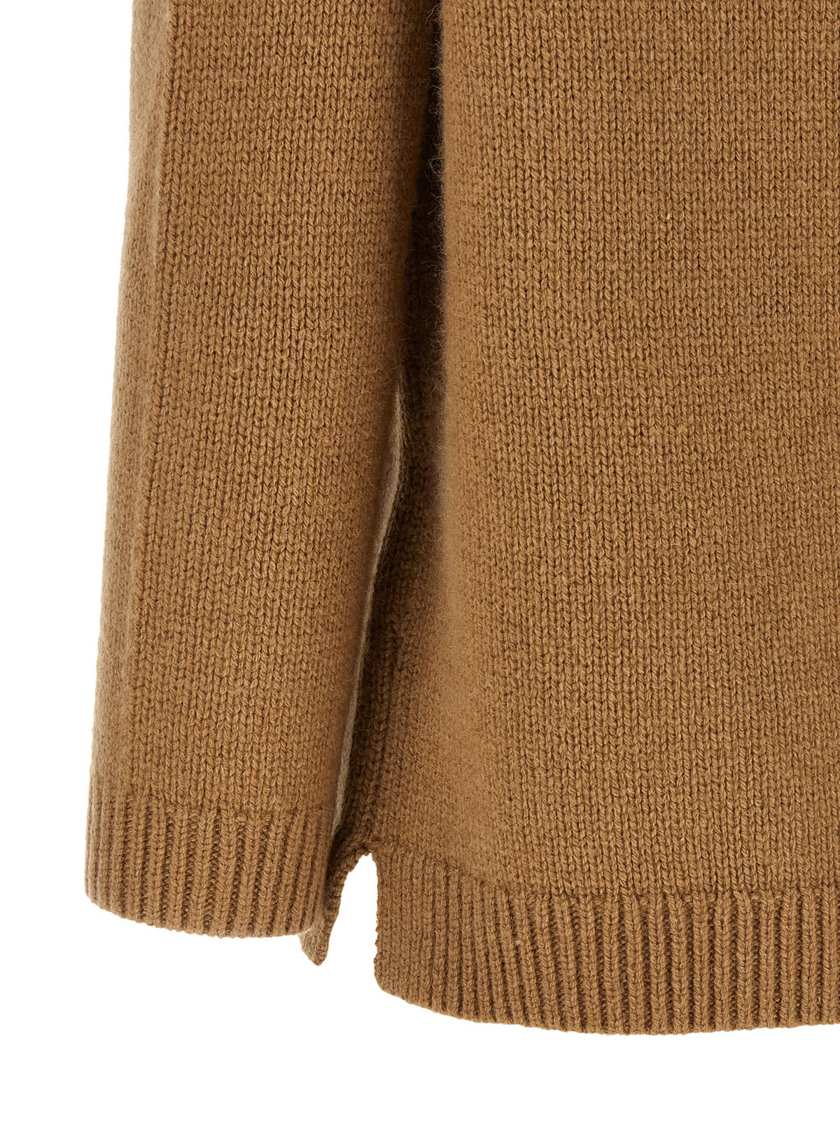 Toteme Camel Wool Sweater Brown