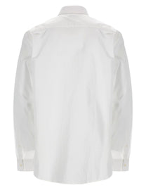Burberry Men's Camicia Con Finiture Check White