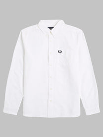 Fred Perry Men's Camicia Con White