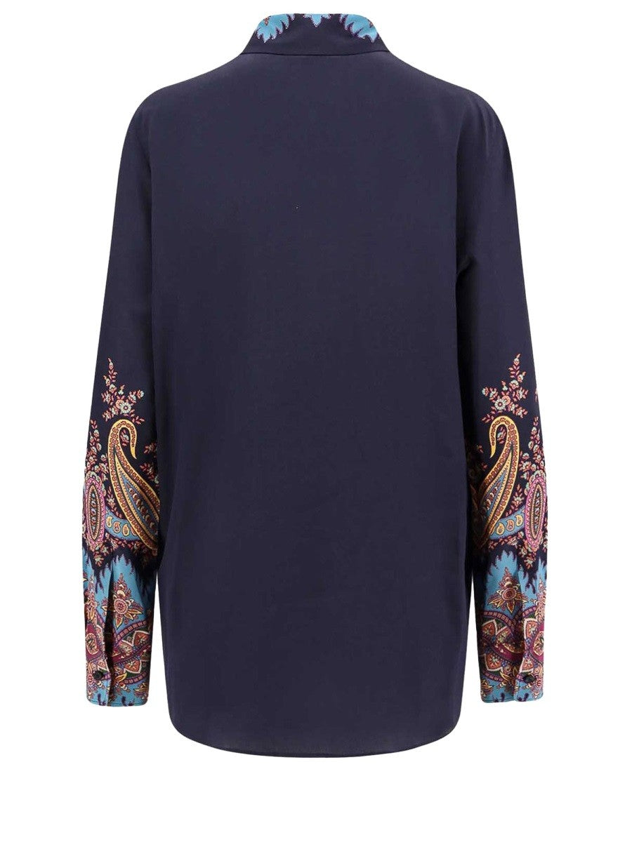 ETRO Women's Shirt with Print Floral Multicolor, view 2
