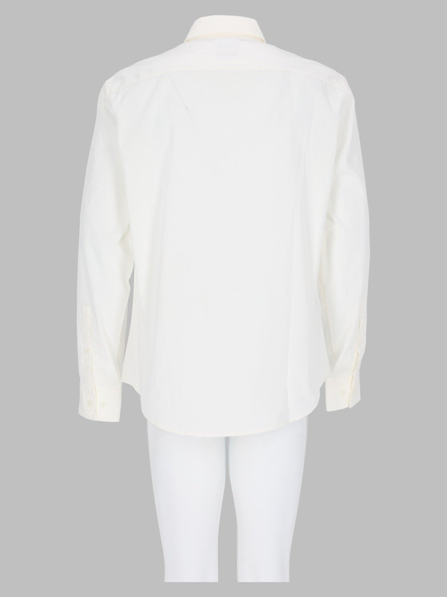 HUGO BOSS Men's Camicia Ermo in Cotone White