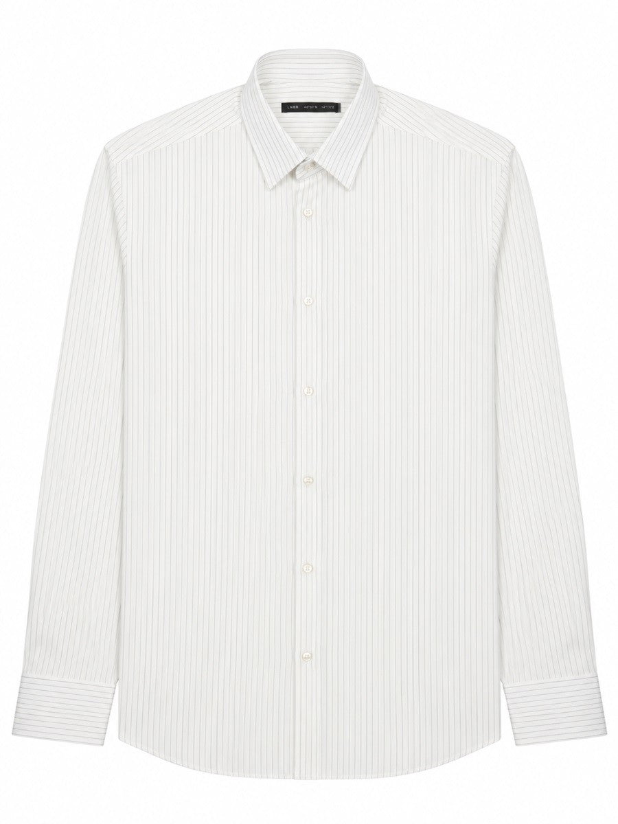 Low Brand Men's Camicia in Cotone White
