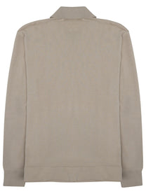 Paolo Pecora Milano Men's Camicia in Maglia DI Cotone Beige