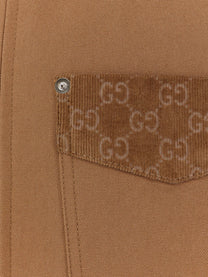 Gucci Men's Workwear Jacket Brown