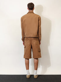 Gucci Men's Workwear Jacket Brown
