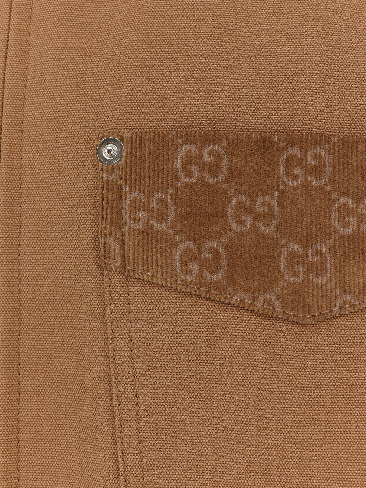 Gucci Men's Canvas Jacket Beige
