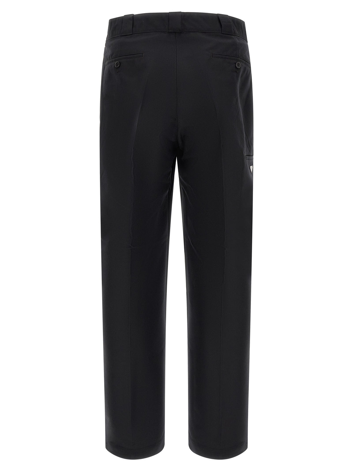 PRADA Canvas Pants Black