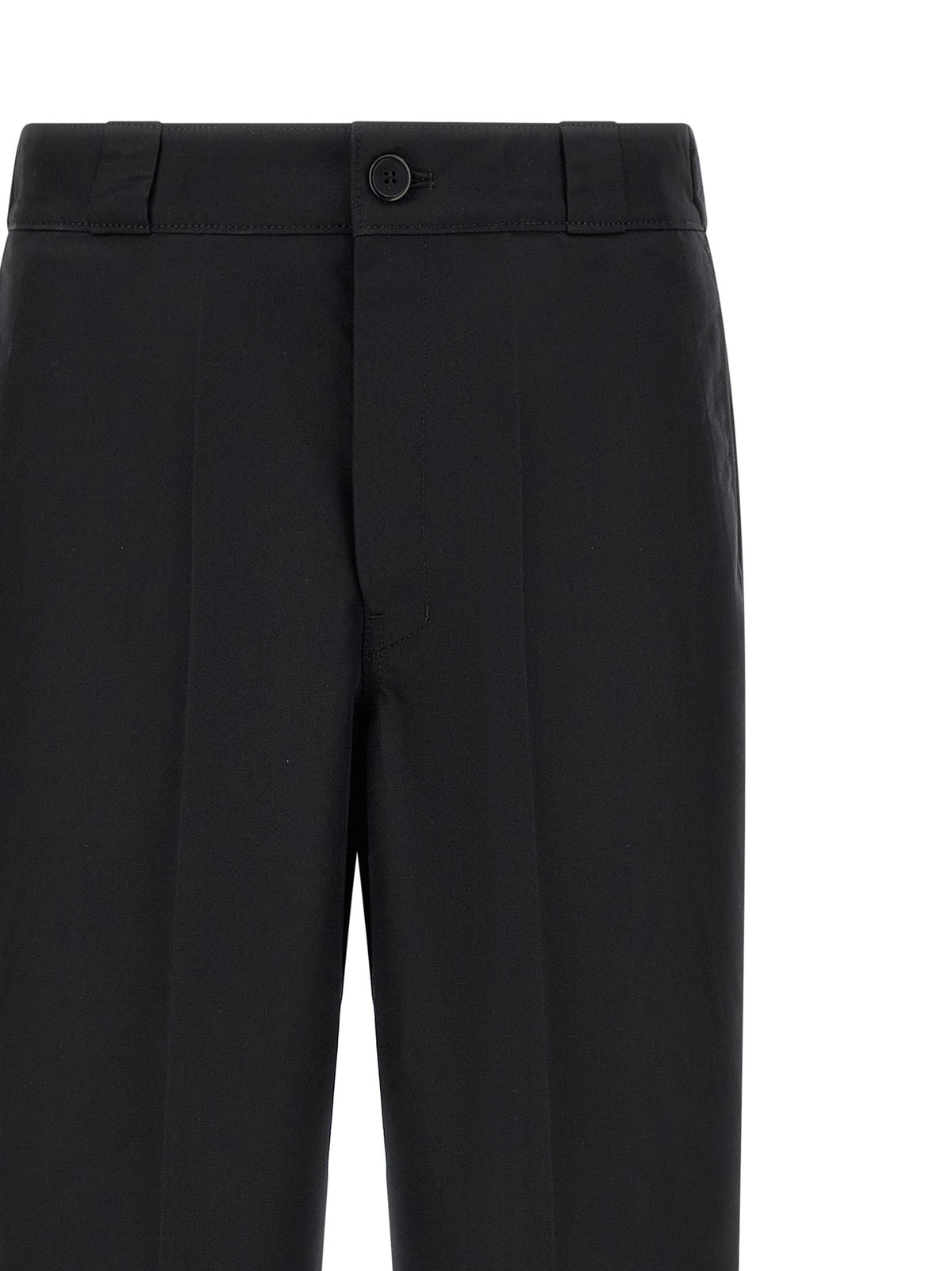 PRADA Canvas Pants Black