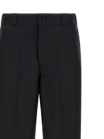 PRADA Canvas Pants Black
