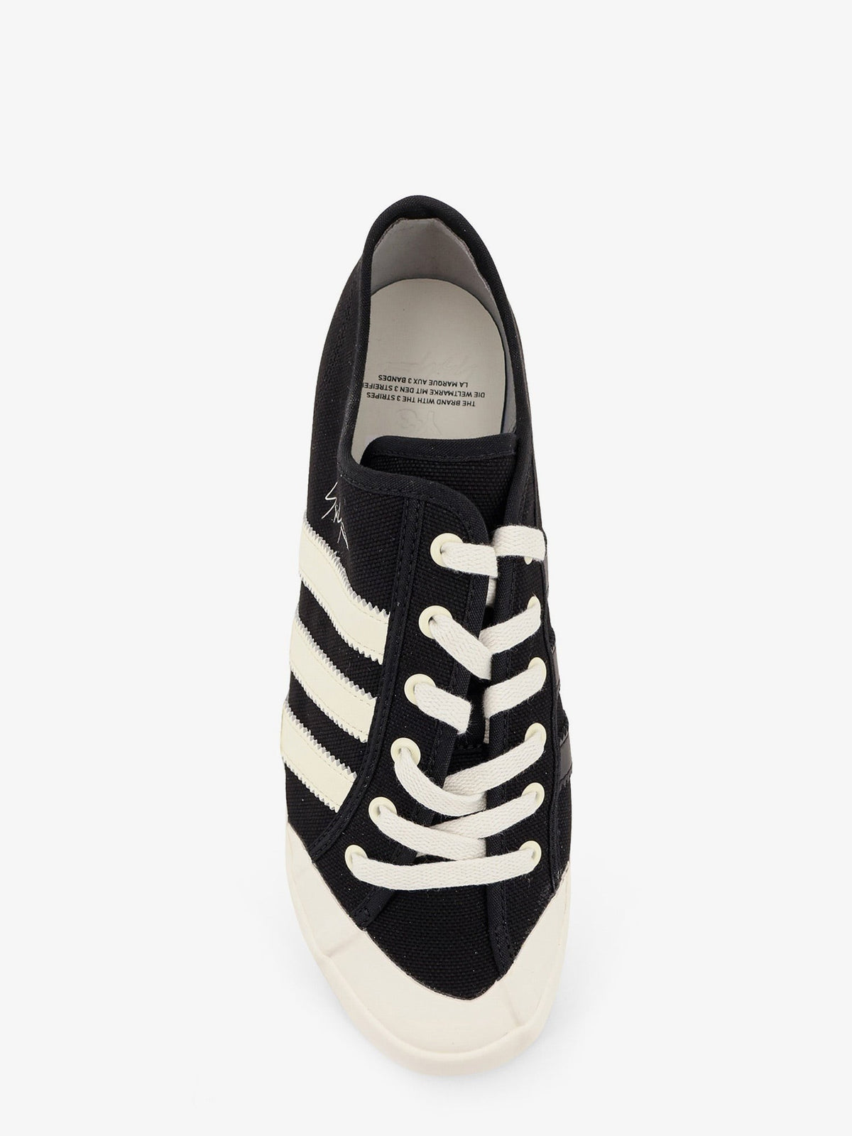 Y-3 Unisex Canvas Sneakers Black