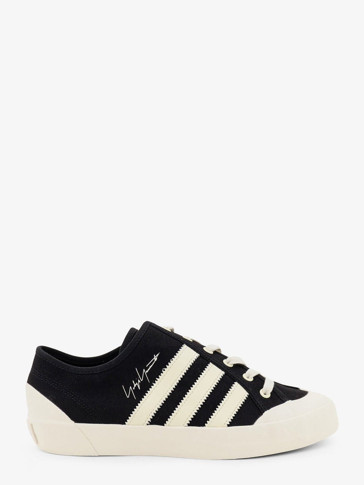 Y-3 Unisex Canvas Sneakers Black