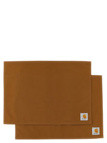 Carhartt Wip Unisex Cotton Table Set Brown