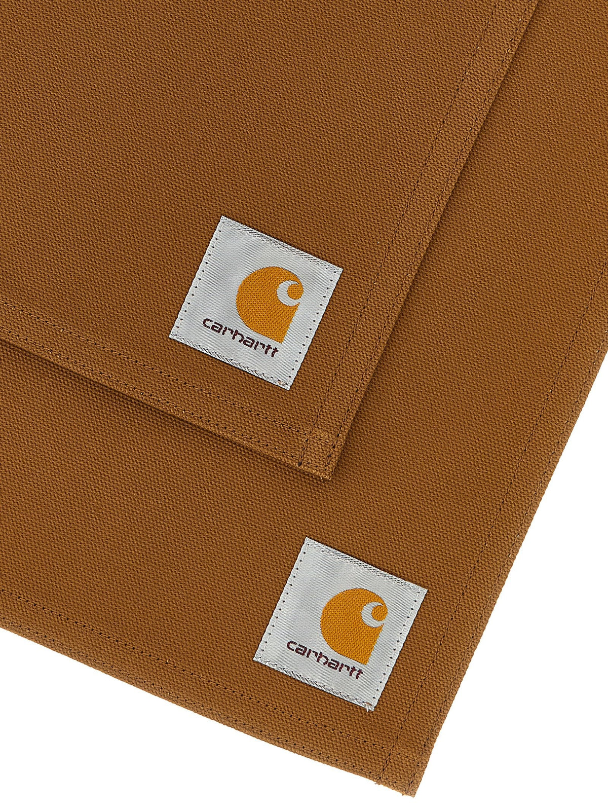 Carhartt Wip Unisex Cotton Table Set Brown