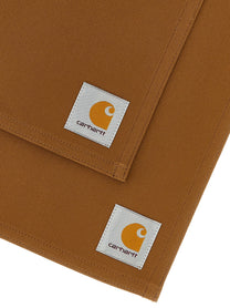 Carhartt Wip Unisex Cotton Table Set Brown