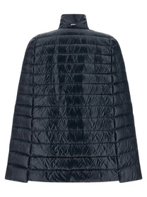 Herno Cape Down Jacket Blue