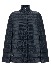 Herno Cape Down Jacket Blue