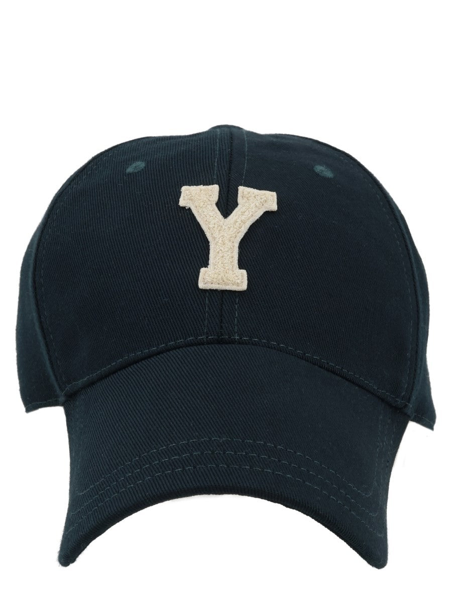Saint Laurent Men's Cappello Da Baseball College Green