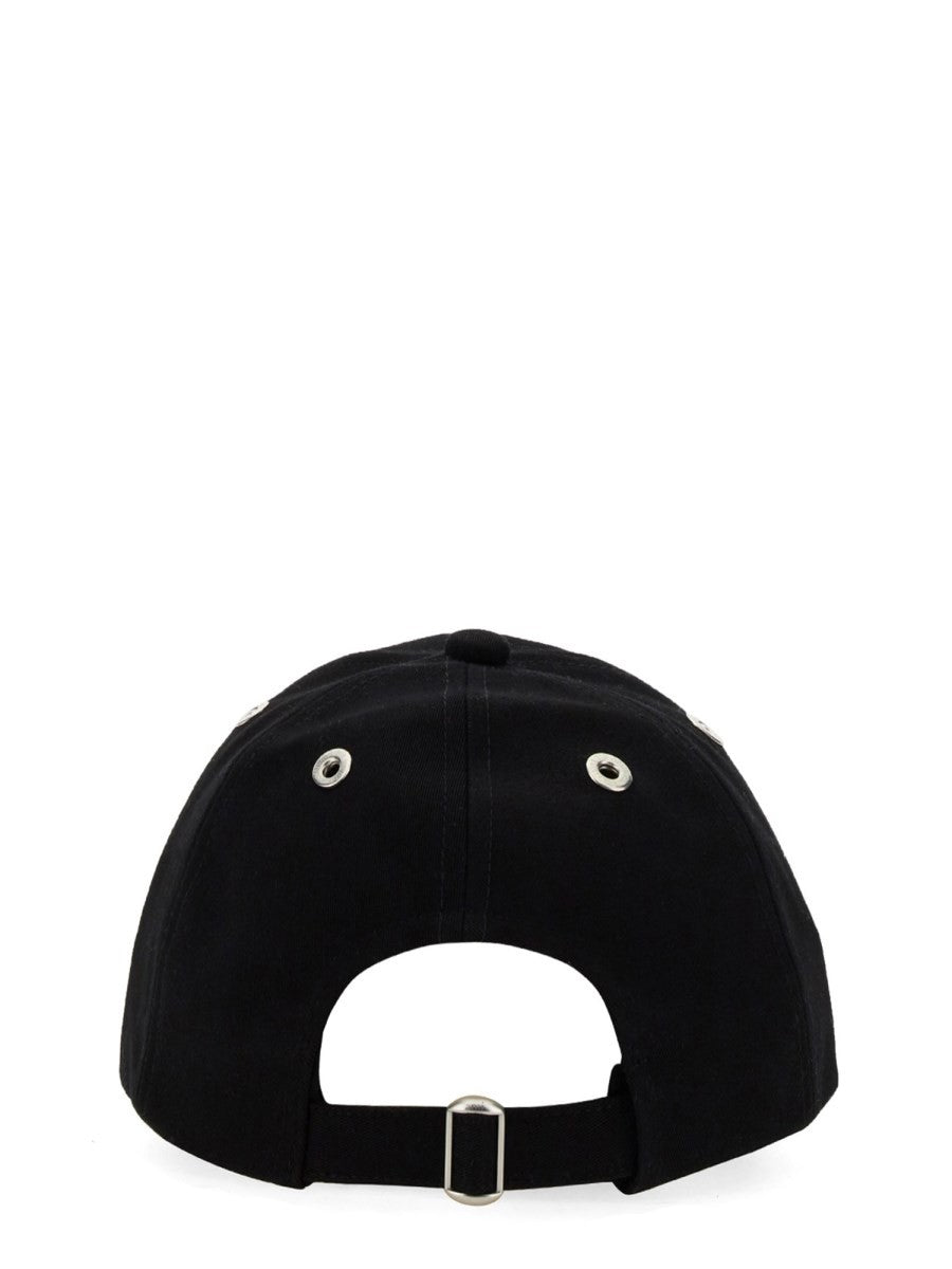 Ami Paris Unisex Cappello DA Baseball Con Black