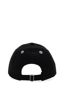 Ami Paris Unisex Cappello DA Baseball Con Black