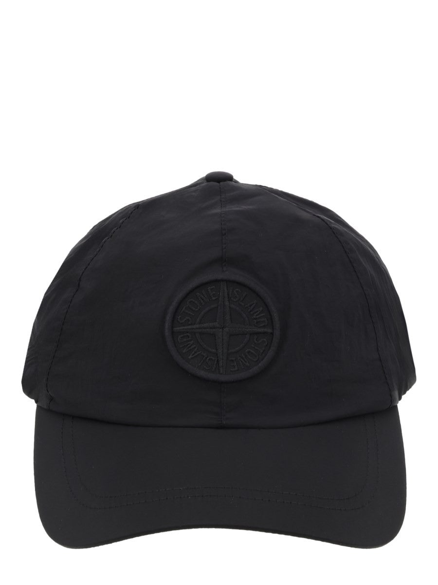 Stone Island Men's Cappello DA Baseball Con Black