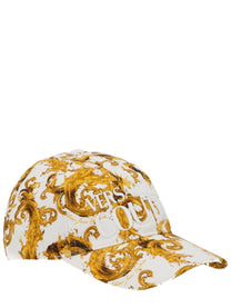 Versace Jeans Couture Men's Cappello DA Baseball Con Stampa Multicolor