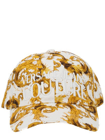Versace Jeans Couture Men's Cappello DA Baseball Con Stampa Multicolor