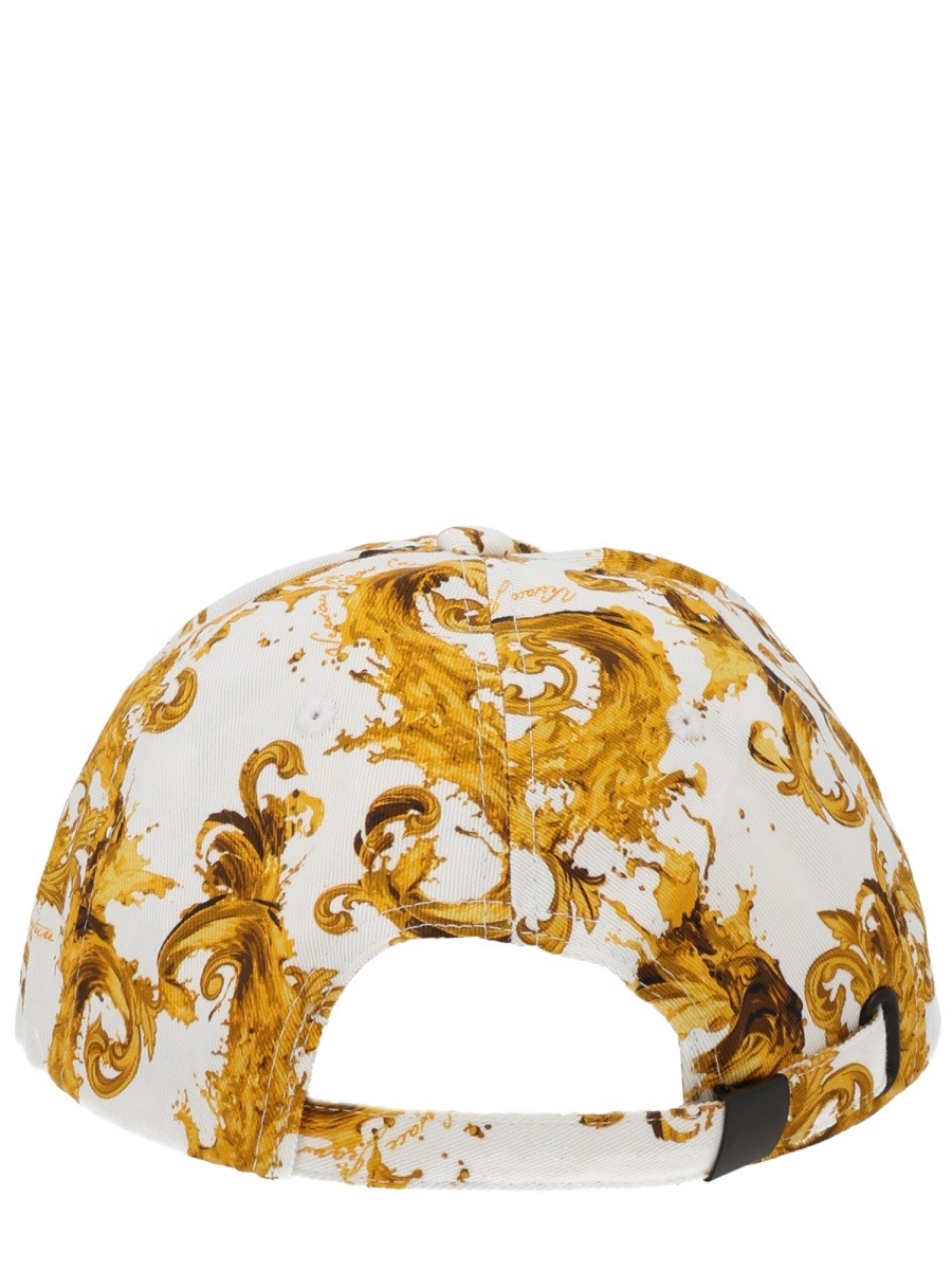 Versace Jeans Couture Men's Cappello DA Baseball Con Stampa Multicolor