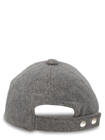Max Mara Women's Cappello DA Baseball in Cashmere Con Grey
