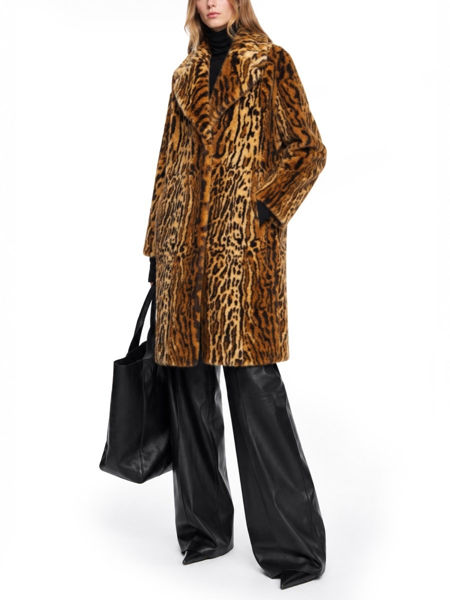 Stand Studio Women's Cappotto Camille Pattern