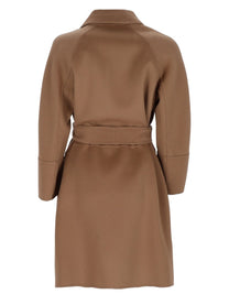 S MAX MARA Women's Cappotto Corto in Lana Double Beige