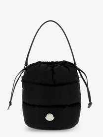 Moncler Women's Caradoc Nylon Bucket Bag White