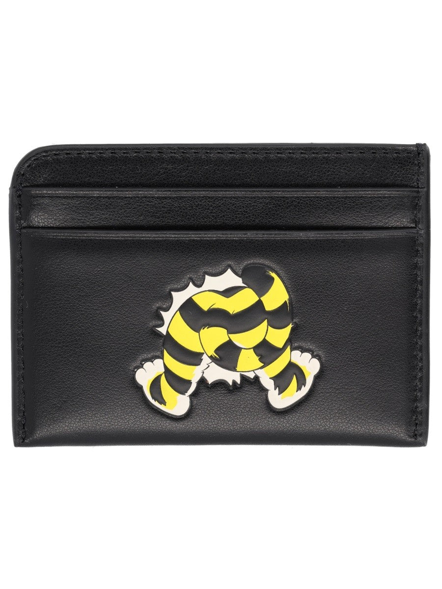 Kenzo Men's Card Holder Kenzo Wild Tiger Black