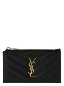 Saint Laurent Card Holder Monogram Black
