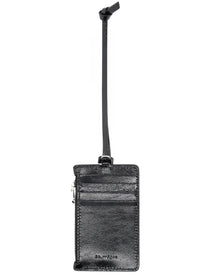 courrèges Women's Card Holder Naplack Black