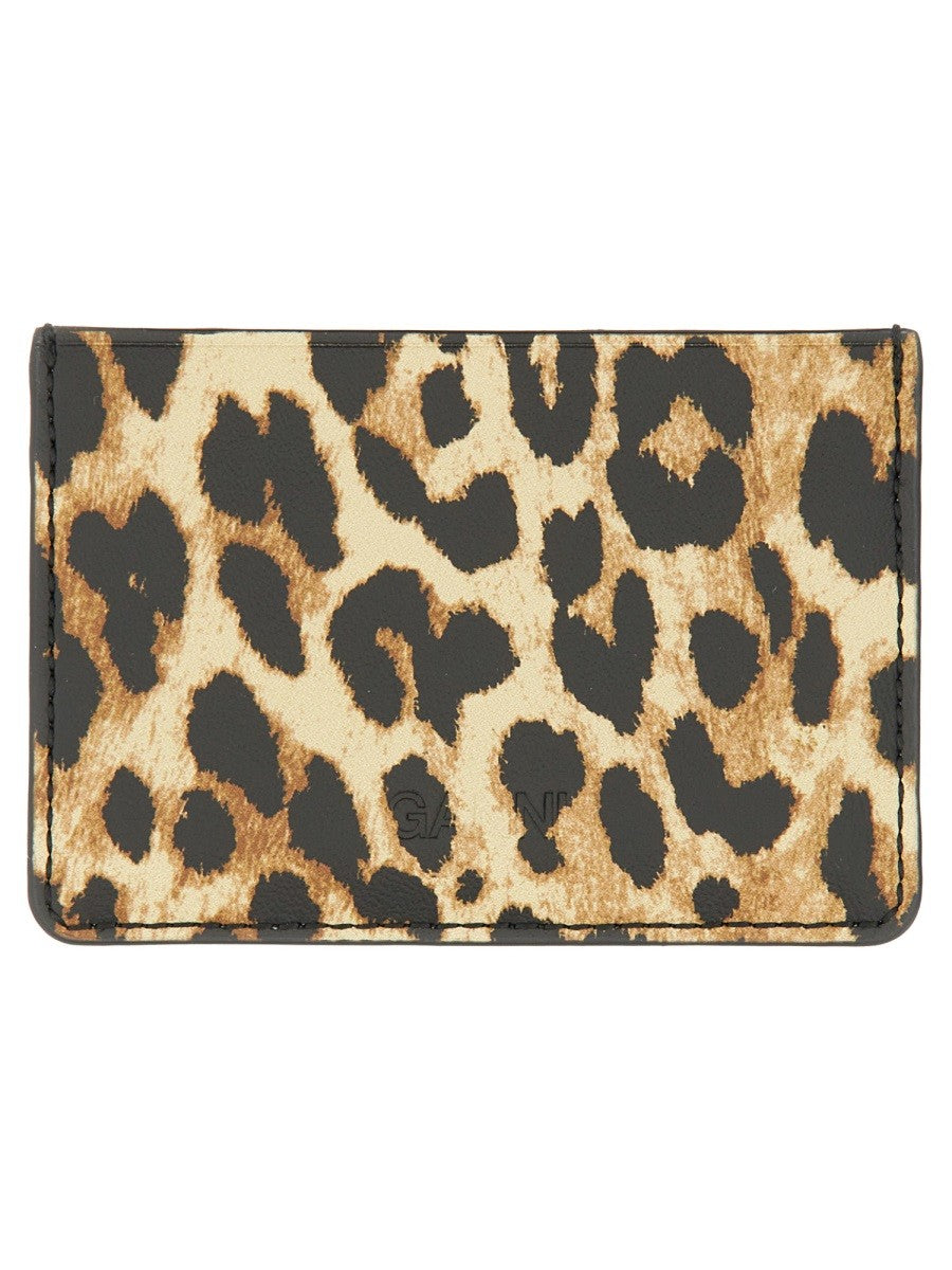 Ganni Women's Card Holder Pattern