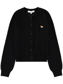 Maison Kitsuné Women's Cardigan Baby Fox Black