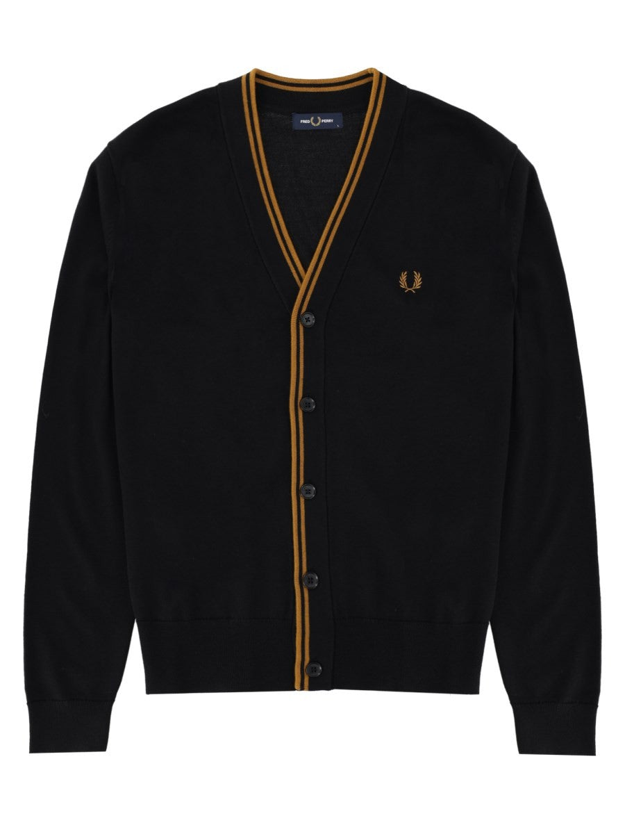 Fred Perry Men's Cardigan Black