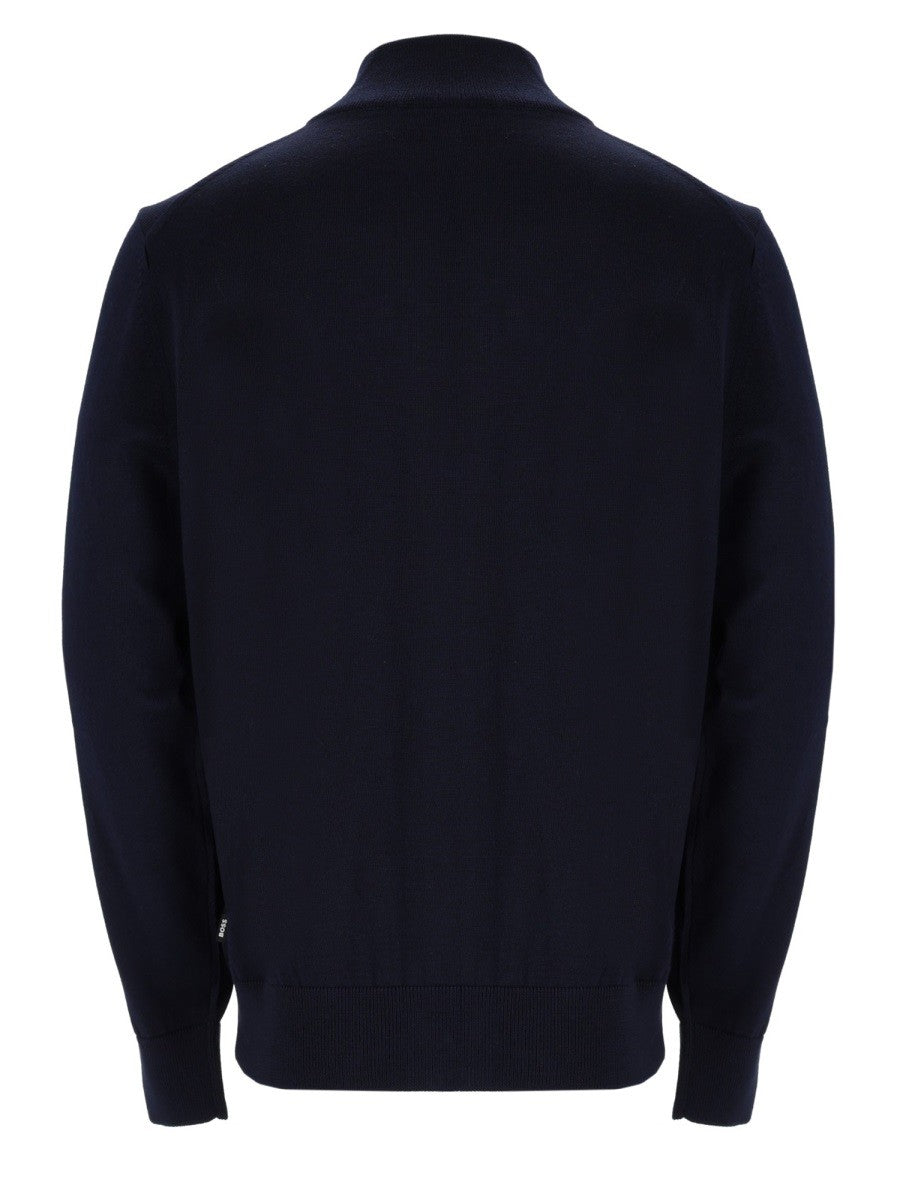 BOSS Men's Cardigan Balonso Blue, view 2