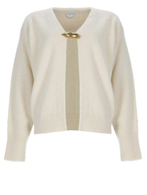 Bottega Veneta Women's Cardigan in Cashmere White