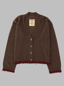 Uma Wang Women's Cardigan in Cashmere Brown