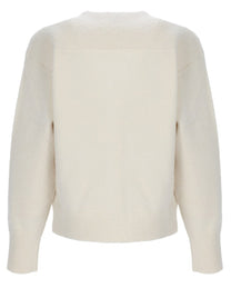 Bottega Veneta Women's Cardigan in Cashmere White, view 2