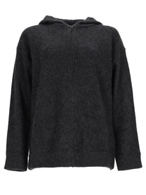 S MAX MARA Women's Cardigan in Filato Yak Grey