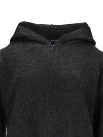 S MAX MARA Women's Cardigan in Filato Yak Grey, view 3
